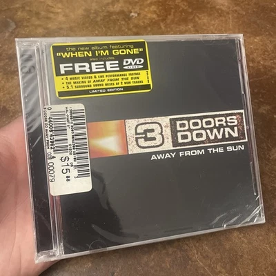 Away from the Sun [Bonus DVD] by 3 Doors Down (2002, Universal Distribution) - Image 1 of 4