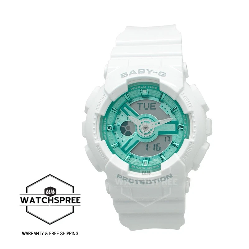 Casio Baby-G BA-110 Lineup Purple Resin Band Watch BA110AH-6A BA-110AH-6A