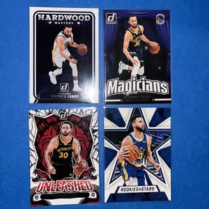 2024-25 Stephen Curry 4 Card Insert Lot Golden State Warriors! - Bild 1 von 3