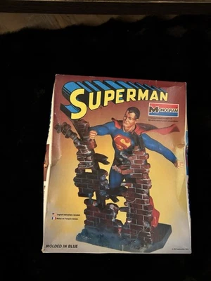 1984 Monogram DC Comics Superman Model Kit 1:8 Scale - Image 1 of 4