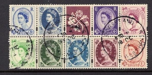 2003 50th ANNIVERSE WILDING DEFINITIVES MINIATURE SHEET SUPERB USED. SG MS2367 - Picture 1 of 1