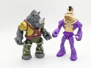 Figuras de acción TMNT Bebop and Rocksteady Goodies Vs Baddies Reino Unido solo lanzamiento 2012 - Imagen 1 de 3