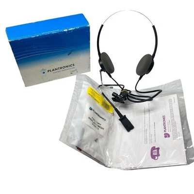 Plantronics H61N Supra Plus Binaural Noise Cancelling Headset   - Image 1 of 4