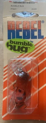 New Old Stock Vintage Rebel Lure BUMBLE BUG Ladybug LAST ONE (for now) - Image 1 of 2