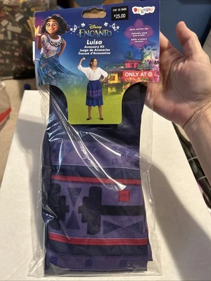 Kit de acessórios Disney Encanto Luisa avental e grampo de cabelo novo traje - Imagem 1 de 4