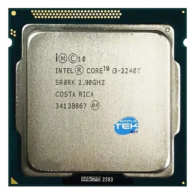 INTEL CORE I3 3240T SR0RK 2.90GHZ PROCESSOR CPU LGA 1155 2C/4T 35W - Image 1 of 4