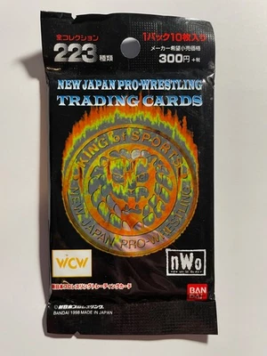 Bandai 1998 New Japan Pro Wrestling WCW/paquete nuevo sin abrir Foto 1 de 2