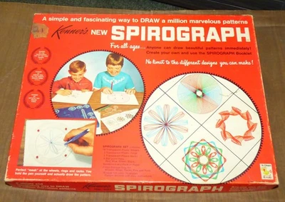 ⛄Vintage 1967 Kenners no. 401 SPIROGRAPH Educational Pattern Drawing Kit - Image 1 of 4