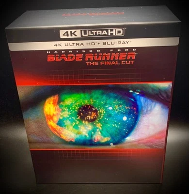 BLADE RUNNER MANTA LAB 4K UHD BLURAY STEELBOOK ONE-CLICK BOXSET *NEW & SEALED* - Image 1 of 4