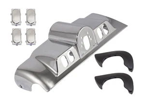 Chrome Inner Fairing with Switch Cap Kit for Harley - Bild 1 von 1
