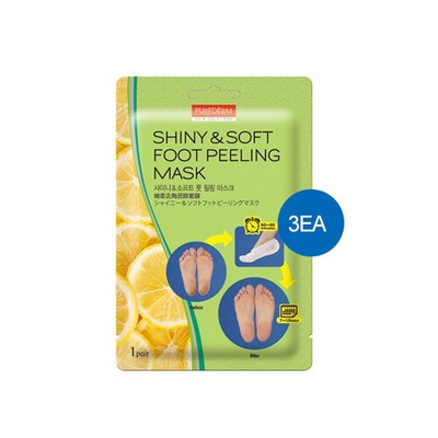 [PUREDERM] Shiny & Soft Foot Peeling Mask 1pa...