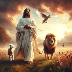 DIY 5D Diamond Painting Kit 15.7x15.7 Stunning Jesus Art NEW - Picture 1 of 4