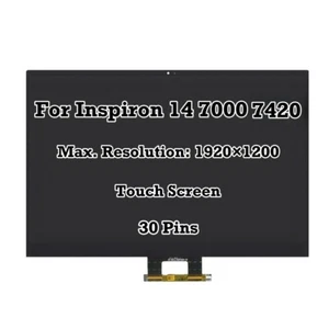 LED LCD Touchscreen Digitizer Assembly for Dell Inspiron 14 7420 2-in-1 P161G001 - Picture 1 of 5