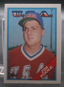 Jim Poole (Team USA/Georgia Tech) - 1988 Topps Traded #88T