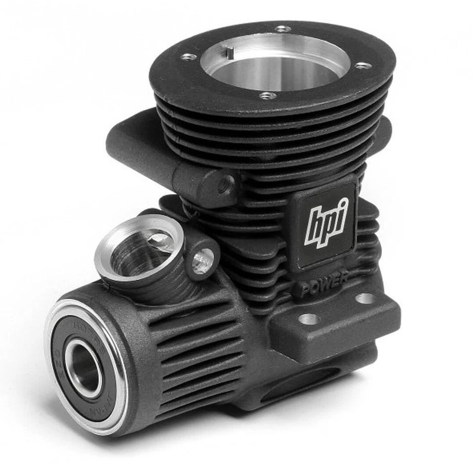 HPI 15145 Crank Case Black : Nitro Star G 3.0 Engine - Image 1 of 1