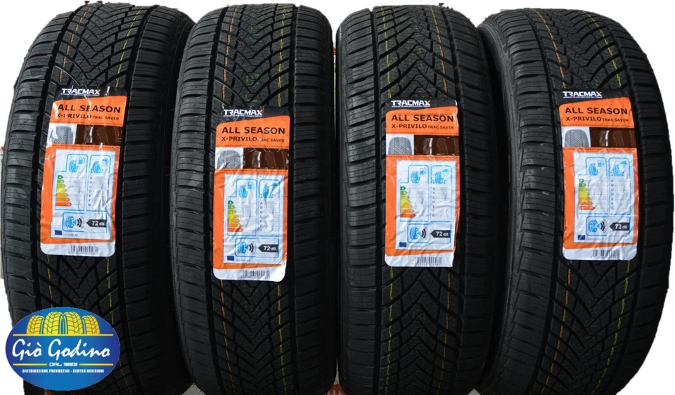 4x Pneumatico 4 stagioni TRACMAX Trac Saver 225/45zr17 94y XL Dot 2021