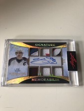 2020/21 LEAF SUPERLATIVE JOE SAKIC  SIGNATURE MEMORABILIA GOLD #1/1