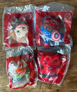 McDonald's Happy Meal Toys UNOPENED Lot of 4 Marvel Captain America Brave New Wo - Picture 1 of 7