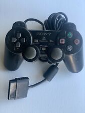 Sony PlayStation 2 PS2 DualShock 2 Controller Black Genuine OEM
