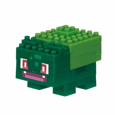 Kawada NBPM-039 nanoblock Pokemon Quest Bulbasaur (Fushigidane) - Image 1 of 3