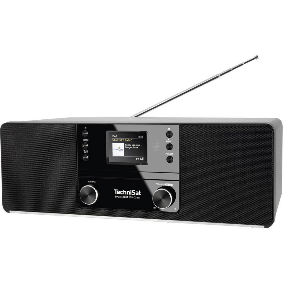TechniSat DIGITRADIO 370 CD BT Digitalradio - Schwarz (0000/3948)