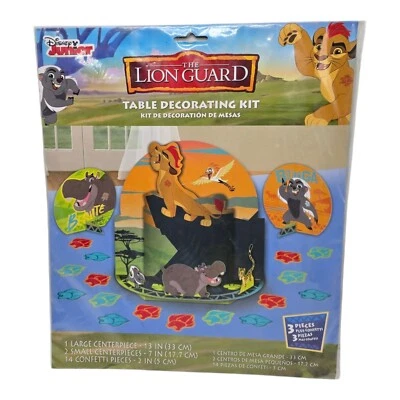Disney Junior The Lion Guard Table Decorating Party Kit - Image 1 of 2