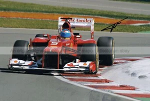 Fernando Alonso Ferrari F1 2012 Signed Photograph *Proof & COA* - Picture 1 of 4