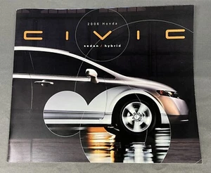 2006 Honda Civic Sedan Hybrid Original Dealers Car Sales Brochure Catalog NEW - Bild 1 von 9
