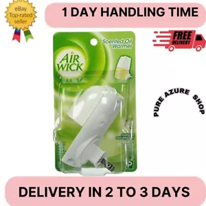 Air Wick plug in Scented Oil Warmer, White, 1 Count, Essential Oils, Freshener - Picture 1 of 3