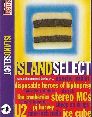 SELECT ISLAND U2 NINE INCH ICE CUBE PROMO CASSETTE ALBUM ALT ROCK INDIE SHOEGAZE - Image 1 of 4