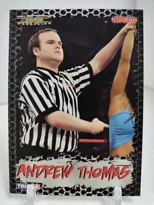 ANDREW THOMAS #/50 GOLD 2008 Tristar TNA Wrestling Impact! #61 - Picture 1 of 2