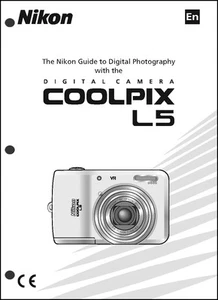 Nikon CoolPix L5 Digital Camera User Guide Instruction  Manual - Picture 1 of 1