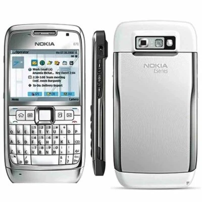 Original Nokia E Series E71 Unlocked QWERTY Keypad 3G WIFI MP3 3.15MP CellPhone  - Image 1 of 4