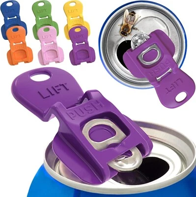 Complete Cover Easy Tab Opener New and Improved 6PK Beverage Barricade 2.0 Cap - Image 1 of 4