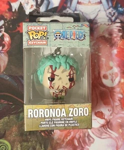 FUNKO POP ! ANIMATION - ONE PIECE RORONOA ZORO W/BLOOD 4CM KEYCHAIN PORTACHIAVI - Picture 1 of 1