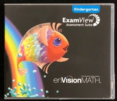 Kindergarten enVision EXAMVIEW Assessment Suite CD-ROM-Hard Case (2009, Pearson) - Image 1 of 3