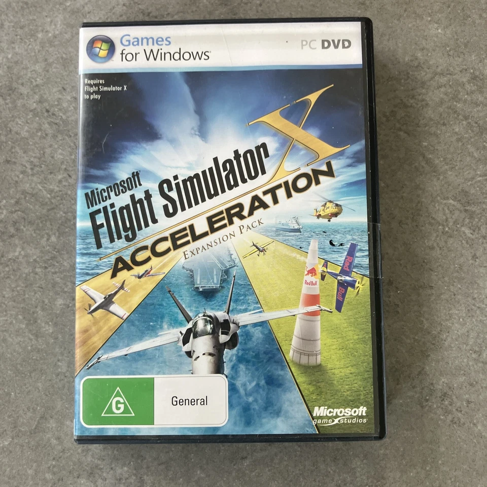 Microsoft Flight Simulator X: Acceleration Expansion Pack - PC CD-ROM [PAL] - Image 1 of 4