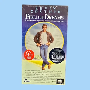 Field of Dreams VHS 1989 Factory Sealed Watermark McDonald's Jurassic Park Prom. - Picture 1 of 5