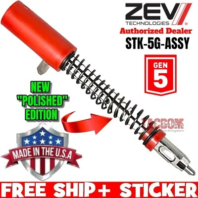 ZEV Technologies POLISHED SKELETONIZED STRIKER ASSEMBLY GL0CK GEN 5 STK-5G-ASSY
