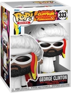 Funko Pop Rocks George Clinton Parlamento Funkadelic #333 en protector pop - Imagen 1 de 4