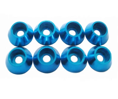 M3 Aluminum Alloy Cone Cup Head Screw Gasket screw washer 1/10 1/8 RC car Color - Image 1 of 4