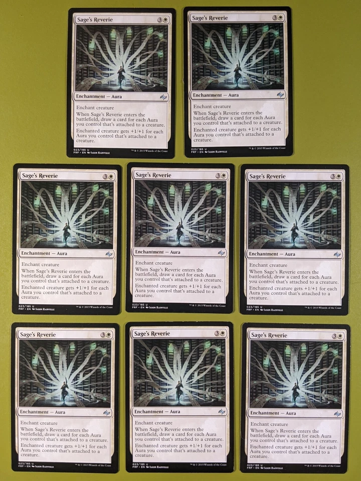 8 Sage's Reverie Fate Reforged Magic the Gathering MTG 8 - Image 1 of 1