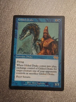 [1x] Gilded Drake Played, English Urza's Saga MTG Magic - Image 1 of 4