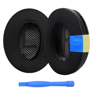 Almohadillas de repuesto para Bose QC35/QC35 II - Cojines de gel de enfriamiento (negro) - Imagen 1 de 5