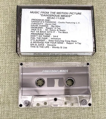 Dangerous Minds (Motion Picture)    **PROMO CASSETTE**  Coolio / Immature / 1995 - Image 1 of 3