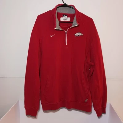 Vintage Nike Team Arkansas Razorbacks Pullover Sweatshirt Mens XL Bobby Allen - Image 1 of 4