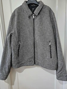H&M Harrington Houndstooth Jacket XL - Picture 1 of 6