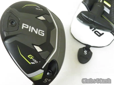 PING G430 Max Fairway 18° 5 Madera Alta CB 65 Negro Flex Regular + Cubierta COMO NUEVO Foto 1 de 4