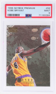 1996 Skybox Premium Kobe Bryant #55 PSA 9 Rookie RC - Image 1 of 2