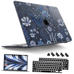 for MacBook Air 13 inch 2021-2018 Release M1 A2337/A2179/A1932 Line Floral - Picture 1 of 7